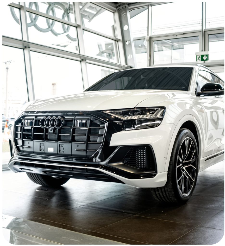 Audi with car window tint installed in Wildomar Wildomar
